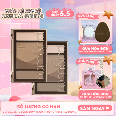 Bảng Tạo Khối 5 Ô Màu Romand Better Than Contour 20.5g