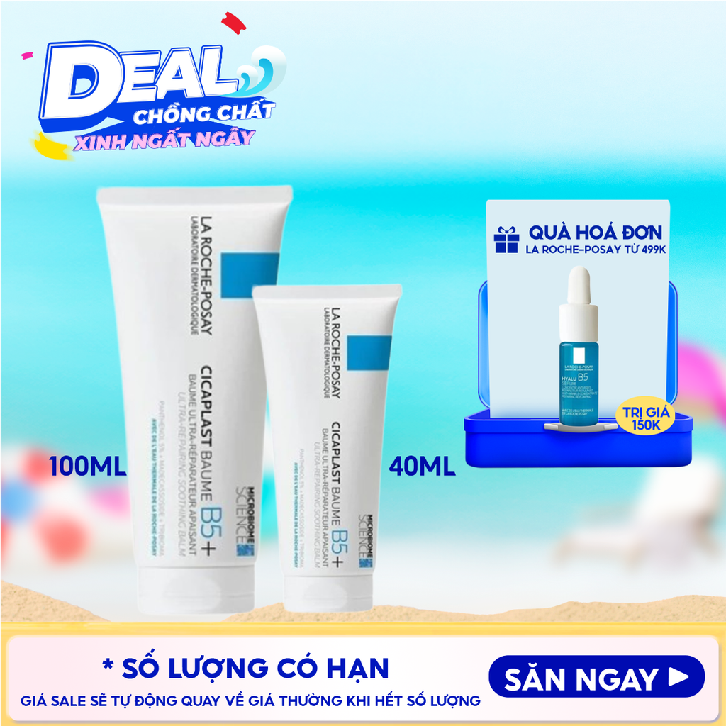 Kem Dưỡng La Roche-Posay Làm Dịu, Hỗ Trợ Phục Hồi Da, Đa Công Dụng Laboratoire Dermatologique Cicaplast Baume B5+