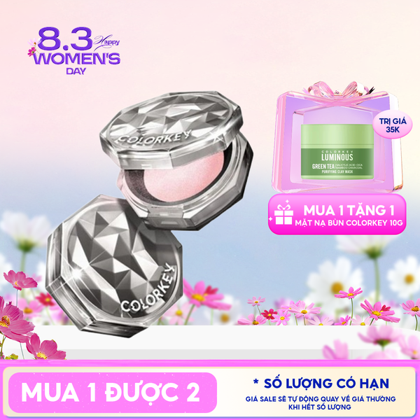  Phấn Phủ Dạng Bột Colorkey Siêu Mịn Lâu Trôi Lasting Naturally-occurring Loose Powder 8g 