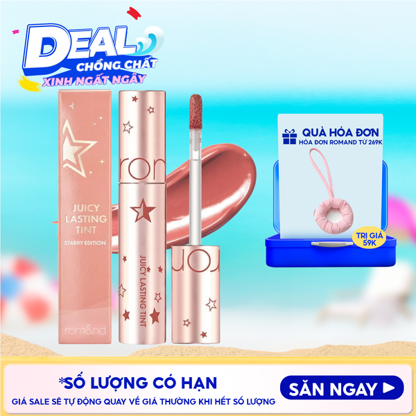  [Juicy Lasting Tint Starry Edition - Màu 23] Son Tint Lì Romand Juicy Lasting Tint Starry Edition 5.5g 