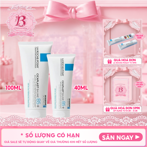  Kem Dưỡng La Roche-Posay Làm Dịu, Hỗ Trợ Phục Hồi Da, Đa Công Dụng Laboratoire Dermatologique Cicaplast Baume B5+ 