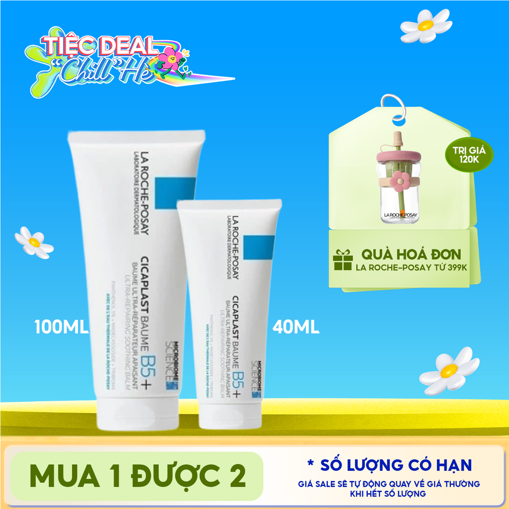 Kem Dưỡng La Roche-Posay Làm Dịu, Hỗ Trợ Phục Hồi Da, Đa Công Dụng Laboratoire Dermatologique Cicaplast Baume B5+