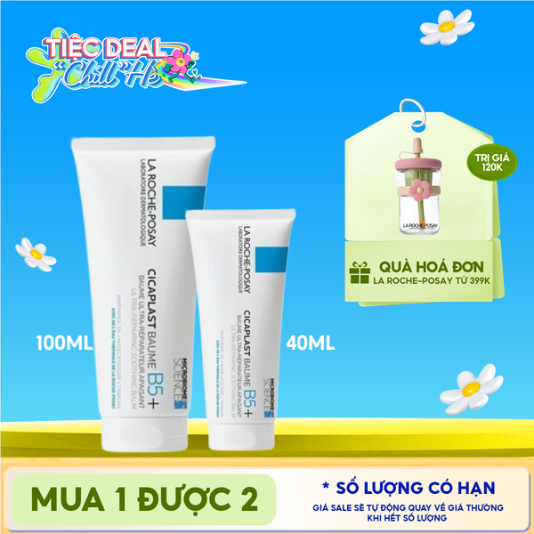  Kem Dưỡng La Roche-Posay Làm Dịu, Hỗ Trợ Phục Hồi Da, Đa Công Dụng Laboratoire Dermatologique Cicaplast Baume B5+ 