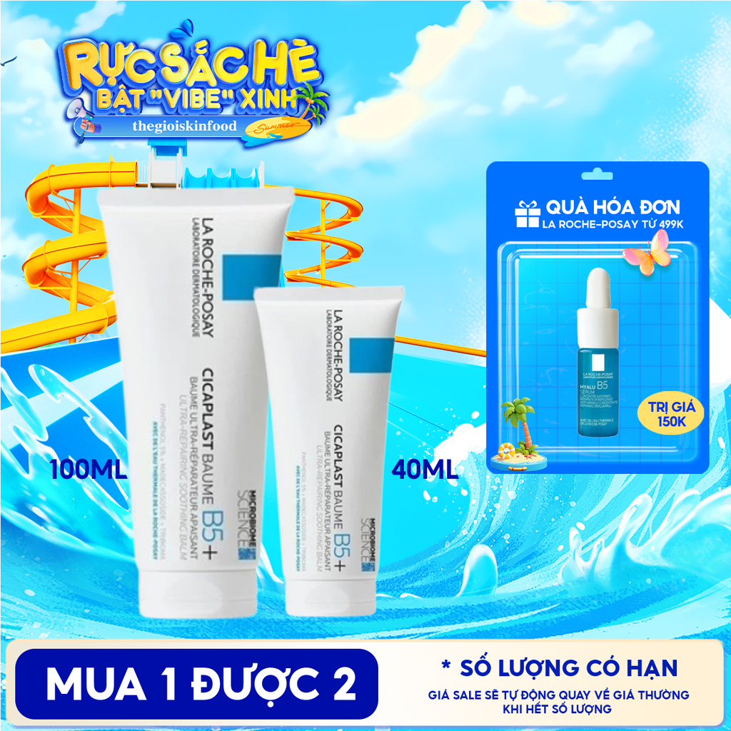 Kem Dưỡng La Roche-Posay Làm Dịu, Hỗ Trợ Phục Hồi Da, Đa Công Dụng Laboratoire Dermatologique Cicaplast Baume B5+