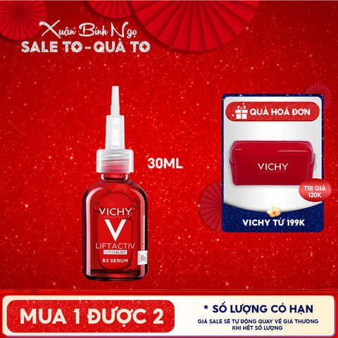 Tinh Chất Giúp Cải Thiện & Ngăn Ngừa Thâm Nám Đốm Nâu Toàn Diện Vichy Liftactiv B3 Dark Spots Serum 30ml