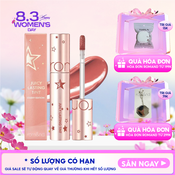  [Juicy Lasting Tint Starry Edition - Màu 23] Son Tint Lì Romand Juicy Lasting Tint Starry Edition 5.5g 