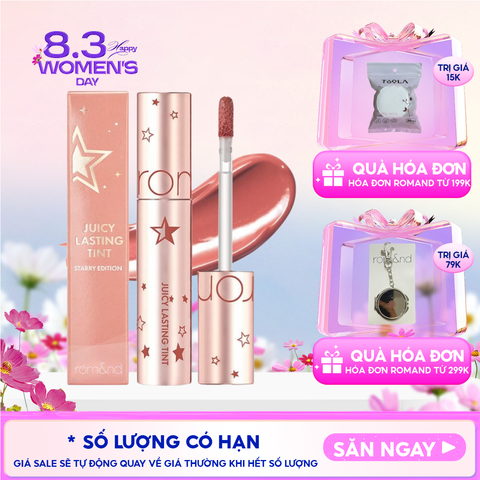 [Juicy Lasting Tint Starry Edition - Màu 23] Son Tint Lì Romand Juicy Lasting Tint Starry Edition 5.5g