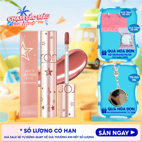 [Juicy Lasting Tint Starry Edition - Màu 23] Son Tint Lì Romand Juicy Lasting Tint Starry Edition 5.5g