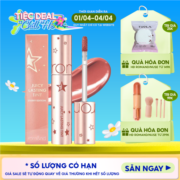  [Juicy Lasting Tint Starry Edition - Màu 23] Son Tint Lì Romand Juicy Lasting Tint Starry Edition 5.5g 