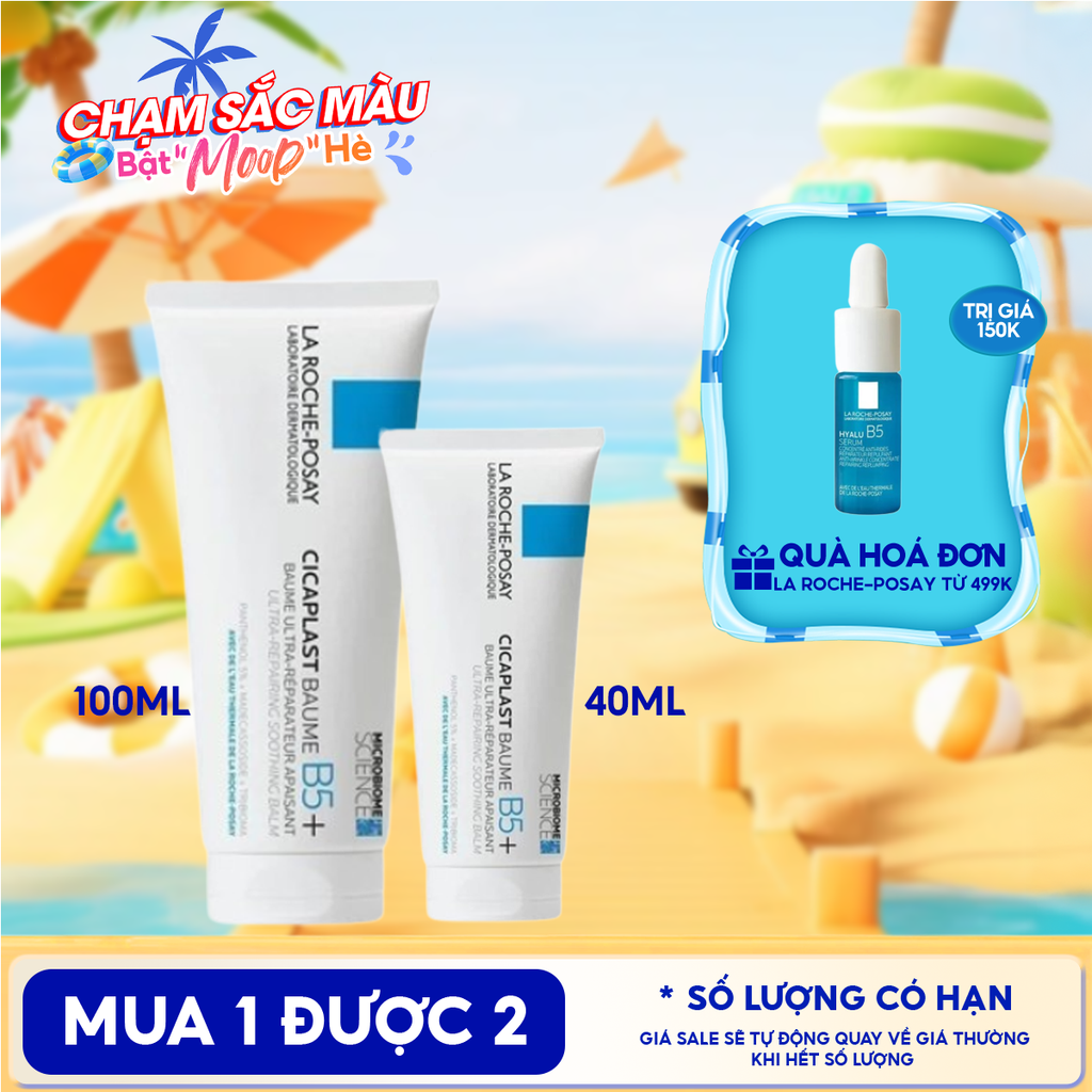 Kem Dưỡng La Roche-Posay Làm Dịu, Hỗ Trợ Phục Hồi Da, Đa Công Dụng Laboratoire Dermatologique Cicaplast Baume B5+