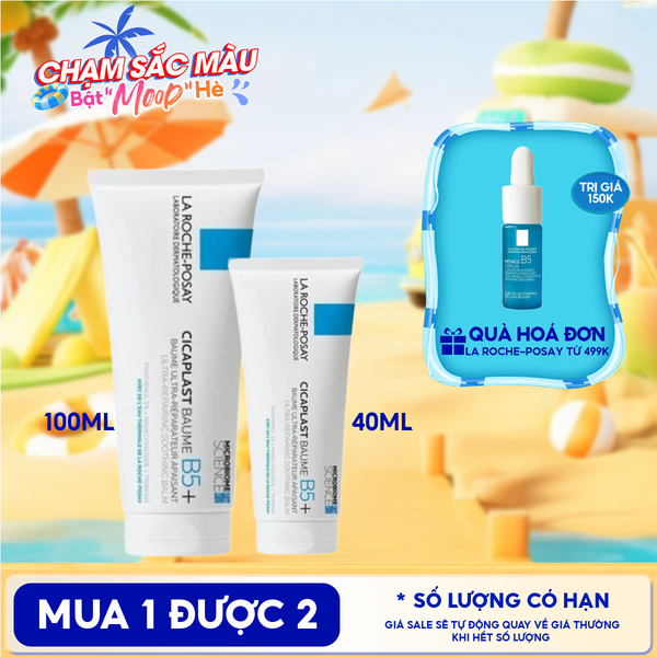  Kem Dưỡng La Roche-Posay Làm Dịu, Hỗ Trợ Phục Hồi Da, Đa Công Dụng Laboratoire Dermatologique Cicaplast Baume B5+ 