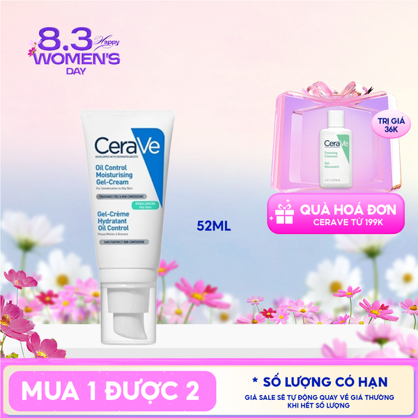  Sữa Dưỡng Chống Nắng Cerave Hỗ Trợ Phục Hồi Da Facial Moisturising Lotion AM 52ml 