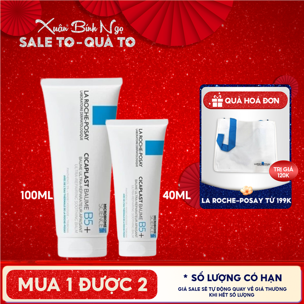  Kem Dưỡng La Roche-Posay Làm Dịu, Hỗ Trợ Phục Hồi Da, Đa Công Dụng Laboratoire Dermatologique Cicaplast Baume B5+ 