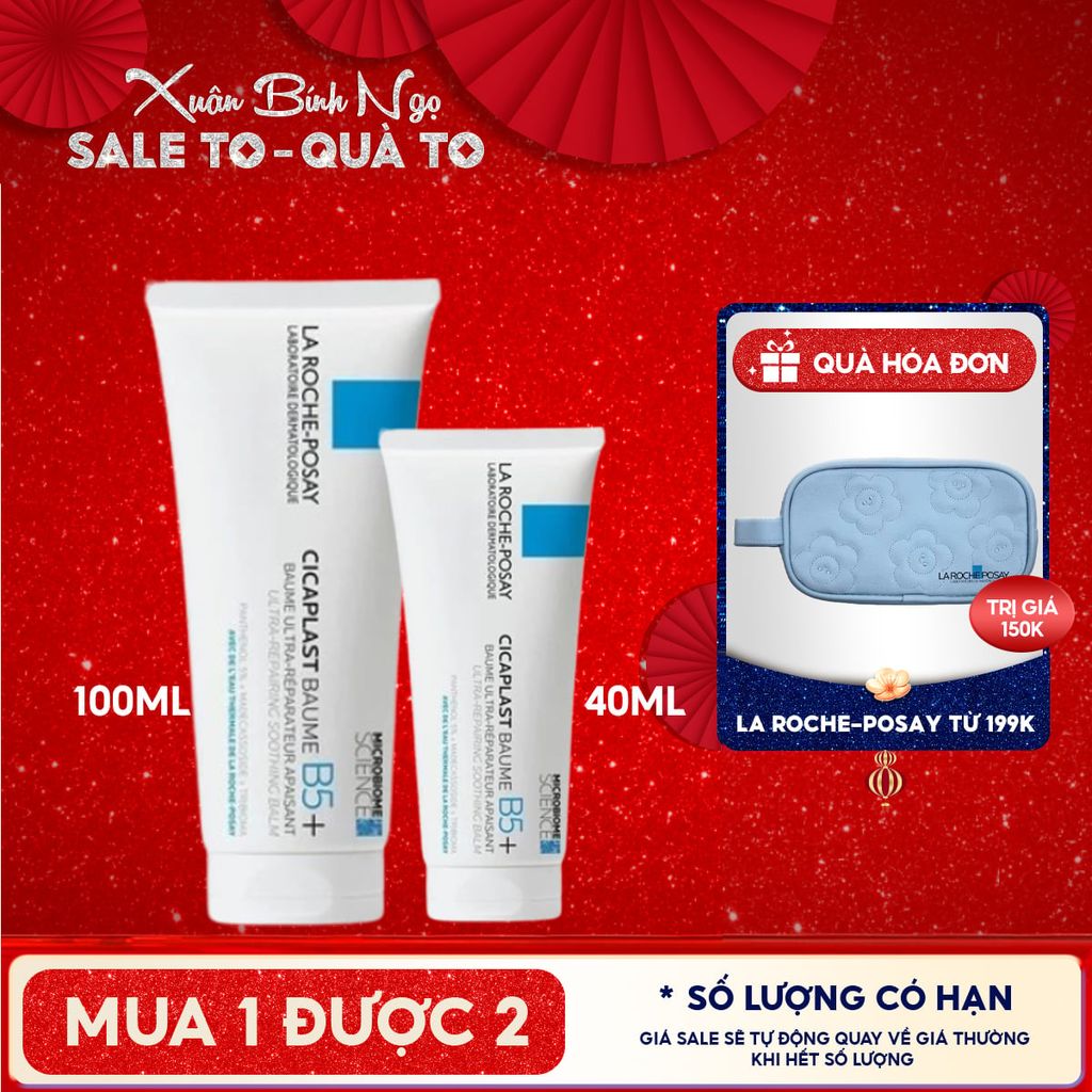 Kem Dưỡng La Roche-Posay Làm Dịu, Hỗ Trợ Phục Hồi Da, Đa Công Dụng Laboratoire Dermatologique Cicaplast Baume B5+