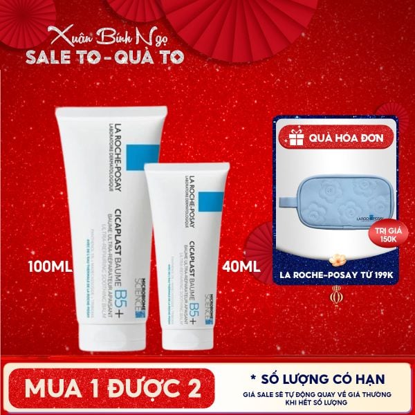  Kem Dưỡng La Roche-Posay Làm Dịu, Hỗ Trợ Phục Hồi Da, Đa Công Dụng Laboratoire Dermatologique Cicaplast Baume B5+ 