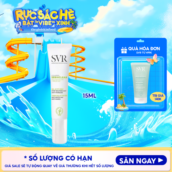  Kem Chấm Mụn SVR Dạng Gel Sebiaclear Cicapeel 15ml 