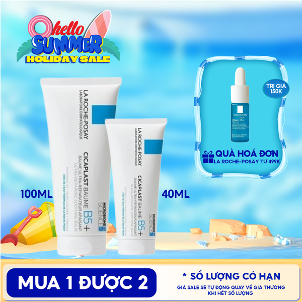  Kem Dưỡng La Roche-Posay Làm Dịu, Hỗ Trợ Phục Hồi Da, Đa Công Dụng Laboratoire Dermatologique Cicaplast Baume B5+ 
