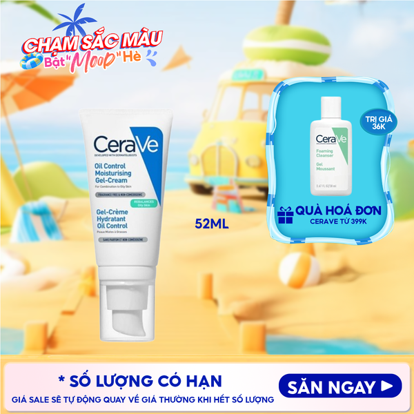  Sữa Dưỡng Chống Nắng Cerave Hỗ Trợ Phục Hồi Da Facial Moisturising Lotion AM 52ml 