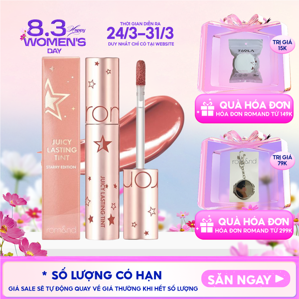  [Juicy Lasting Tint Starry Edition - Màu 23] Son Tint Lì Romand Juicy Lasting Tint Starry Edition 5.5g 