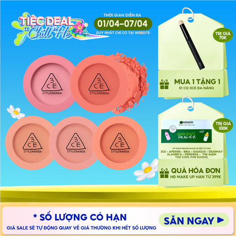 Phấn Má Hồng 3CE Mịn Lì Siêu Xinh Face Blush 5.5g