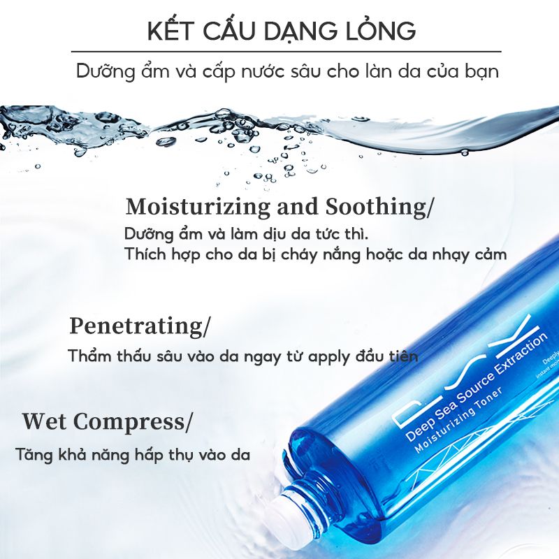Nước Hoa Hồng PSK Dưỡng Ẩm, Hỗ Trợ Phục Hồi Deep Sea Source Extraction Moisturizing Toner 150ml