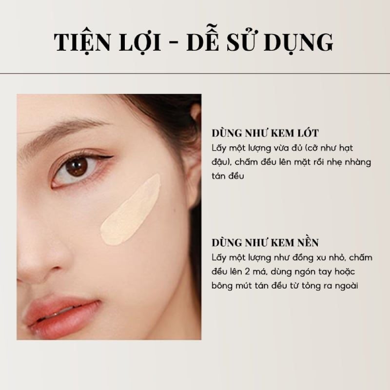 Kem Lười Citrine Dưỡng Ẩm, Nâng Tone Glossy Soothing Tinted Moisturizer 40g