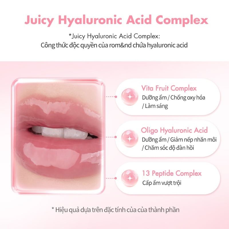 Son Bóng Dưỡng Môi Romand Juicy Flash Lip Oil 4.5g