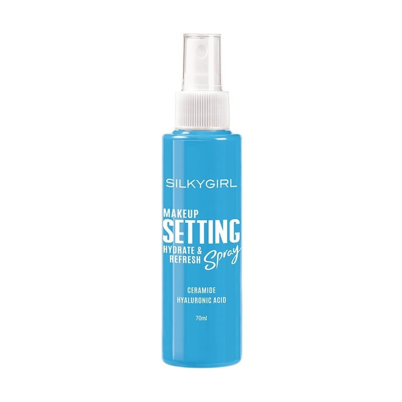 Xịt Cố Định Lớp Trang Điểm Silkygirl Cấp Ẩm, Kiềm Dầu, Bảo vệ Da Makep Setting Spray 70ml