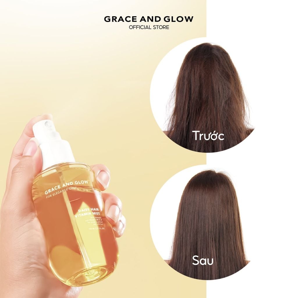 Xịt Dưỡng Tóc Hương Nước Hoa Grace And Glow Hair Mist 100ml