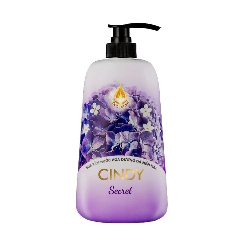 Sữa Tắm Nước Hoa Dưỡng Da Mềm Mại Cindy Shower Gel Cindy 650g