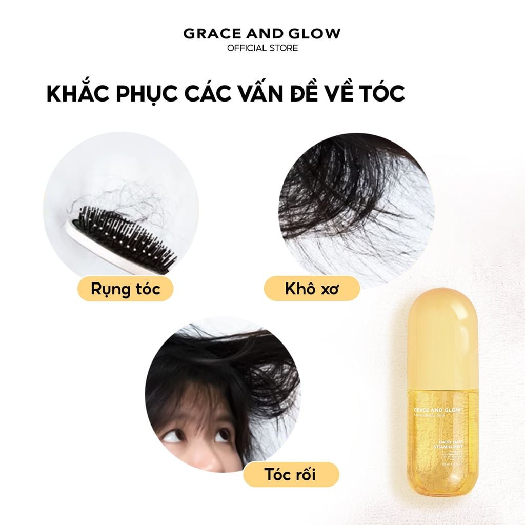 Xịt Dưỡng Tóc Hương Nước Hoa Grace And Glow Hair Mist 100ml