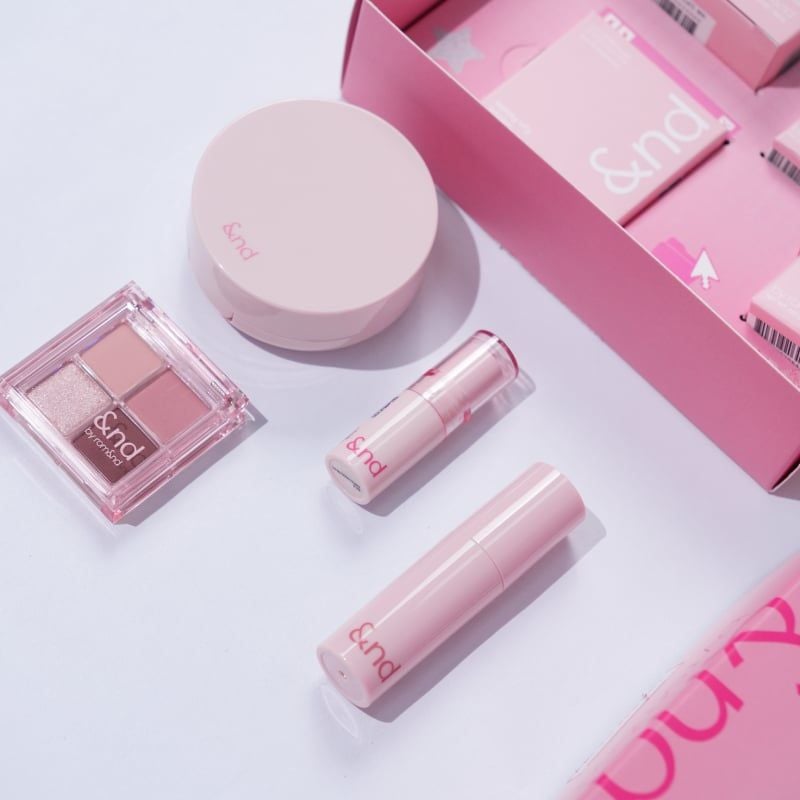 Box Mỹ Phẩm Trang Điểm And By Romand Cool Tone & Warm Tone Set