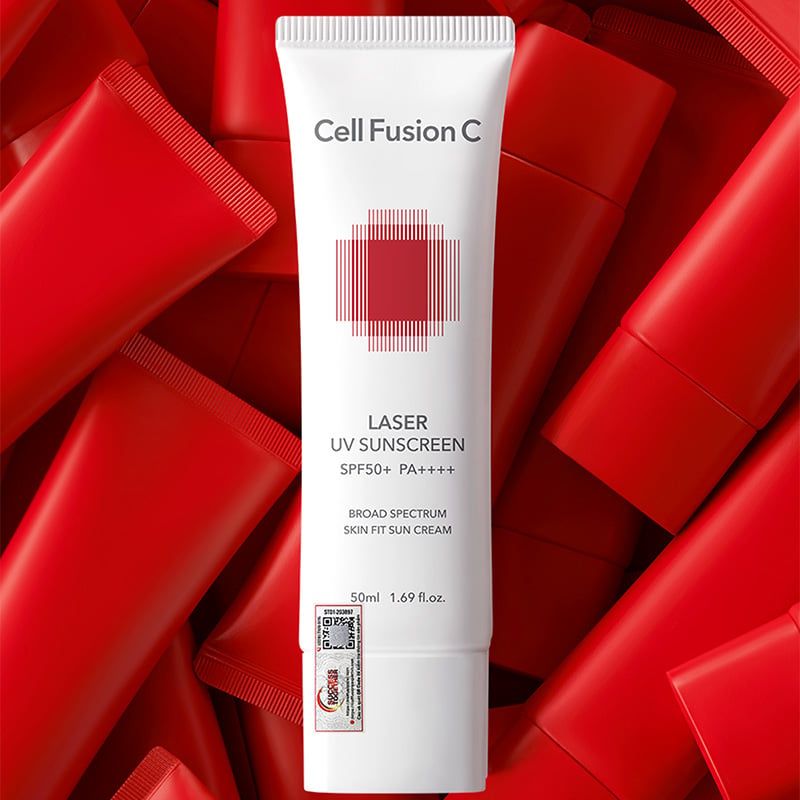 Kem Chống Nắng Cell Fusion C Phổ Rộng Cho Da Treatment Laser Uv Sunscreen 100 Spf50+ Pa++++ 35ml + 35ml