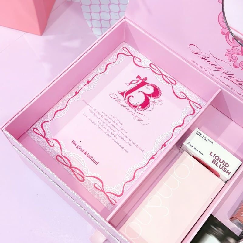 Hộp Quà Mỹ Phẩm PRINCESS BOX SN 13