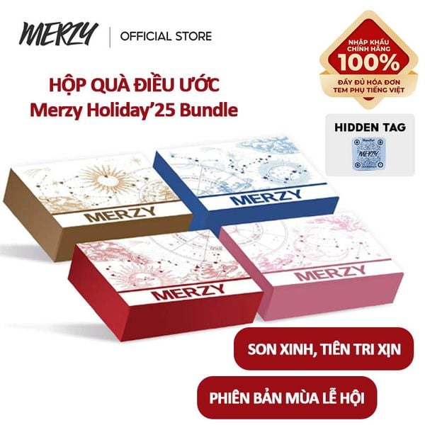 [PRE-ORDER] Hộp Quà Điều Ước Merzy Holiday’25 Bundle 