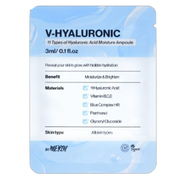  [Gift] Sample Dưỡng Ẩm By Merzy V-Hyaluronic Acid Moisture Ampoule  - Trị Giá 49k 