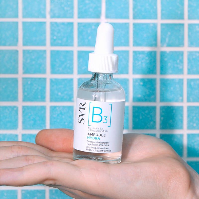 Serum SVR Dưỡng Ngăn Ngừa Nếp Nhăn, Phục Hồi Da Và Dưỡng Ẩm SVR B3 Ampoule Hydra 30ml