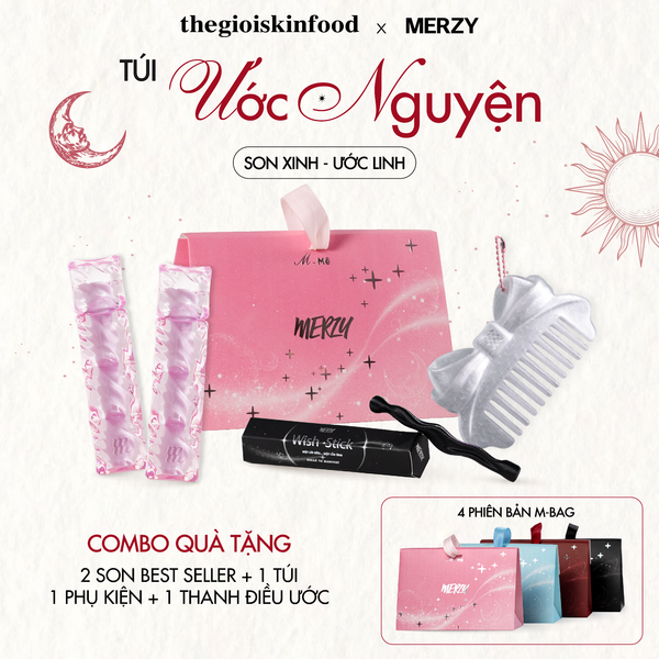  [Pre-Oder] Set Son Ước Nguyện M-Bag Merzy Holiday’26 Bundle 