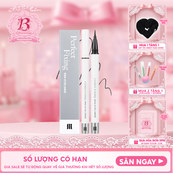  Bút Kẻ Mắt Nước Merzy Chống Trôi The First Pen Eyeliner 0.5g 