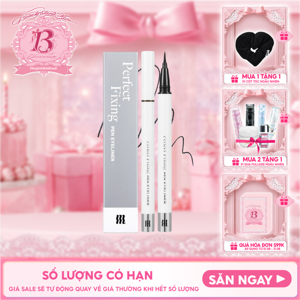  Bút Kẻ Mắt Nước Merzy Chống Trôi The First Pen Eyeliner 0.5g 