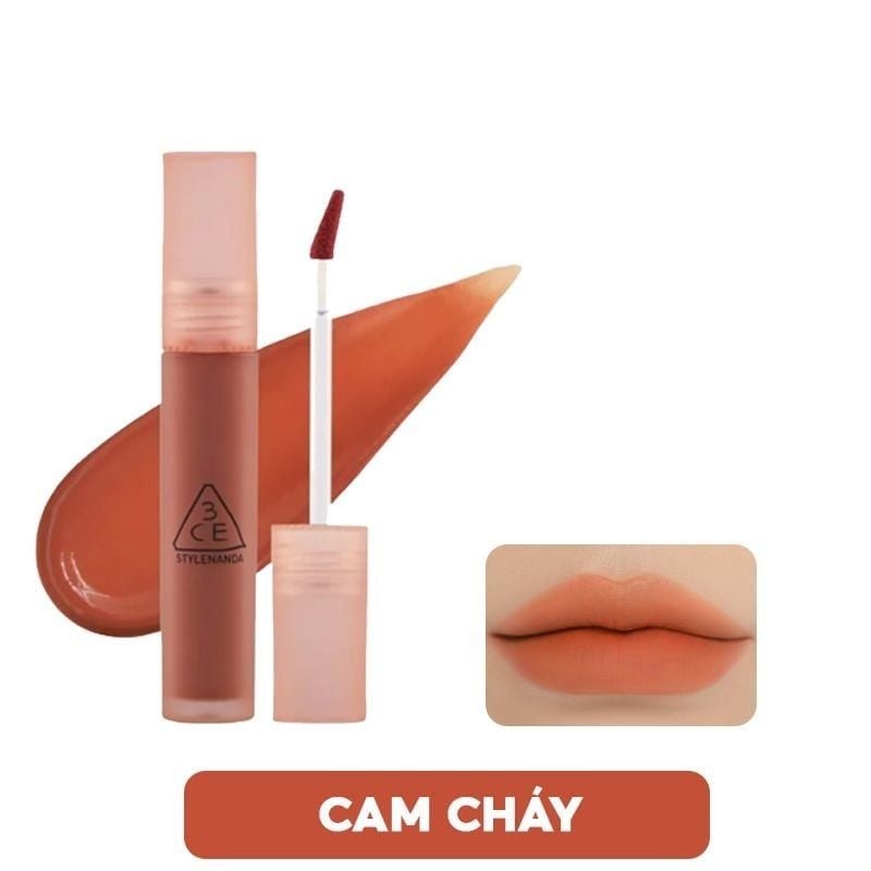 (TEST) Son Kem Lì 3CE Mịn Mượt Nhẹ Môi Blur Water Tint 4.6g