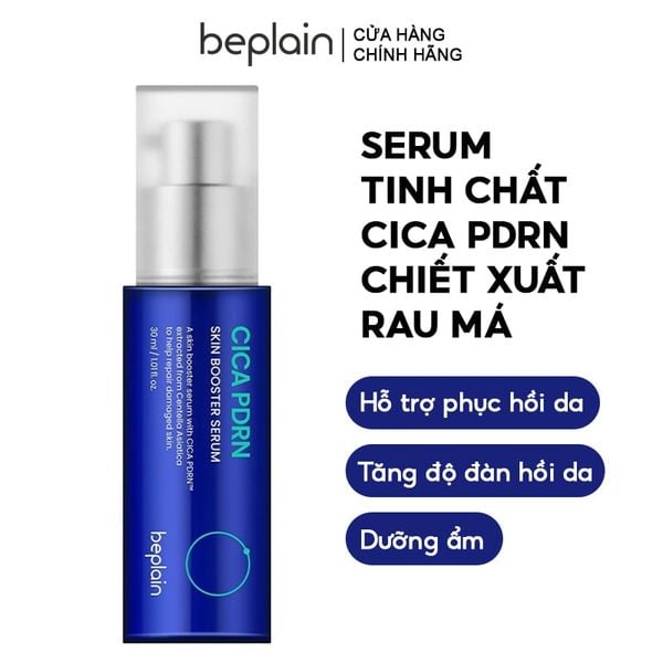  Serum Beplain Tinh Chất Dưỡng Chiết Xuất Rau Má, Hỗ Trợ Phục Hồi Da Cica PDRN Skin Booster 30ml 