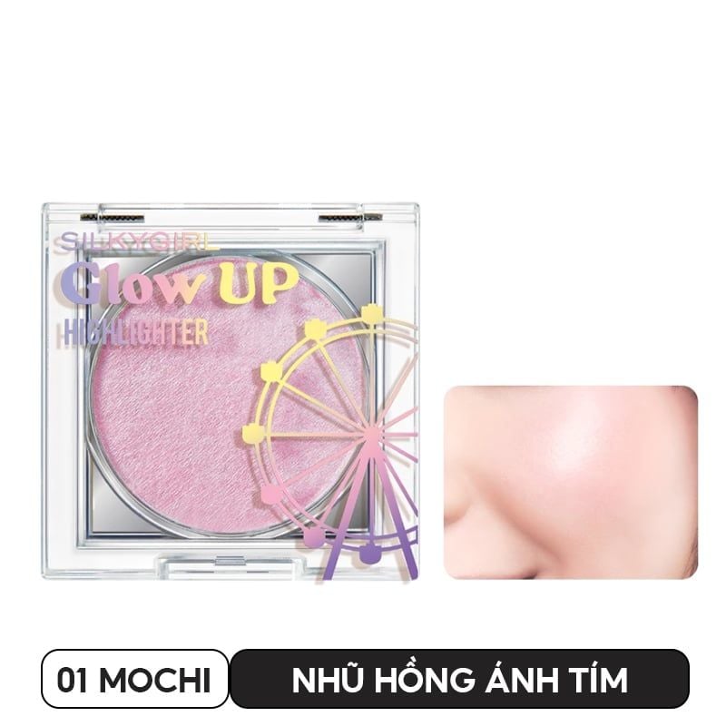 Bắt Sáng Dạng Kem Silkygirl Glow Up Highlighter 4g