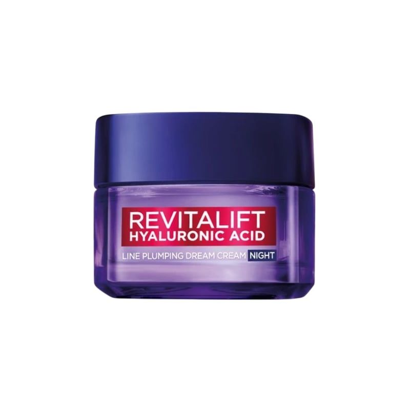 Kem Dưỡng Ban Đêm L'oreal Hỗ Trợ Ngăn Lão Hóa Da Paris Revitalift Hyaluronic Acid Line Plumping Dream Cream Night 50ml