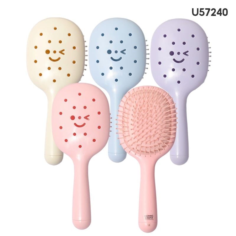 Lược Gỡ Rối, Giữ Nếp, Massage Da Đầu Phong Cách Thời Trang Rowsenhoo (Màu Ngẫu Nhiên)