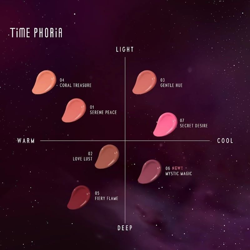 Má Hồng Kem Time Phoria Mịn Lì, Tán Mượt Tự Nhiên Pandora Cheek Liquid Blush 5g
