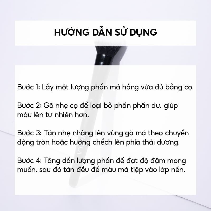 Cọ Má Hồng TOOLA Cream Blush Brush - BT-TLA133