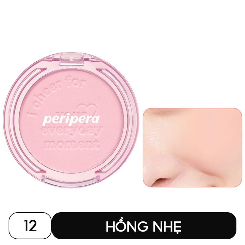 Phấn Má Hồng Peripera Siêu Xinh Pure Blushed Sunshine Cheek 4.2g