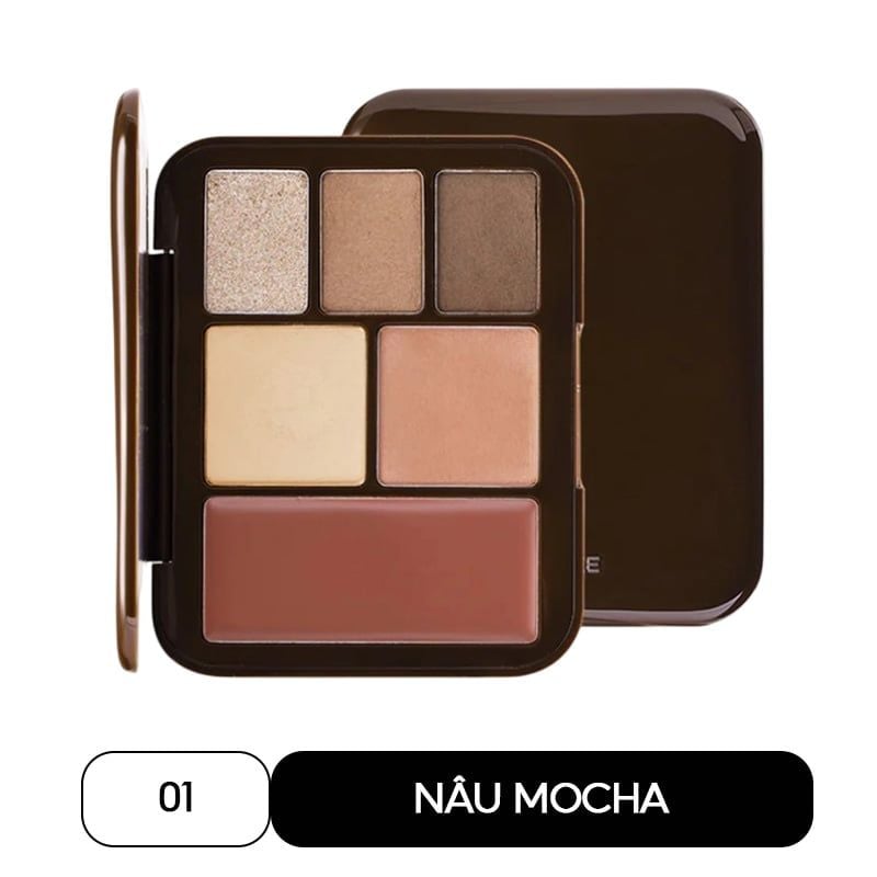 Bảng Phấn Mắt Má Môi Đa Năng Joocyee Lookbook Palette 13.5g