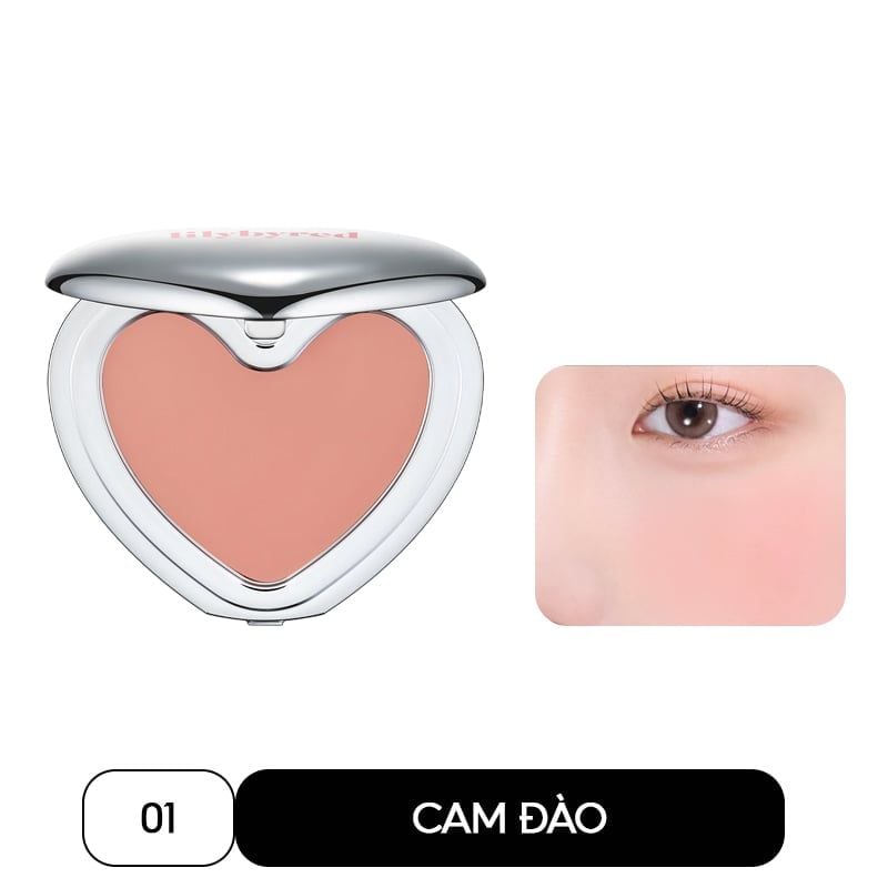 Má Hồng Kem Bùn Lilybyred Luv Beam Cheek Mousse 3.8g